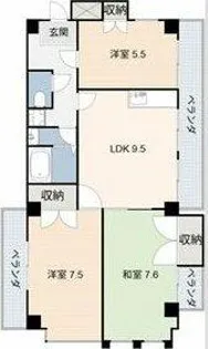 山田ビル【4号室】の間取り