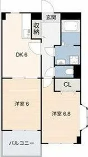 SOLE城山【3階】の間取り