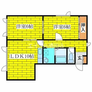 パル21【201号室】の間取り