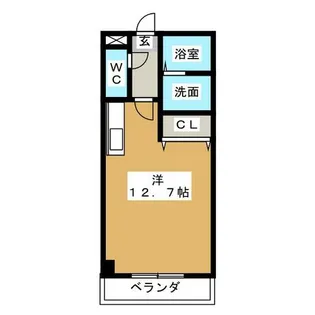 ペルテ城北【3階】の間取り