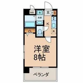 新栄サンハイツ【3階】の間取り