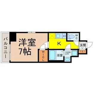 エスリード金山エクセア【4階】の間取り