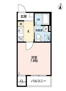 シャルムII【3階】の間取り