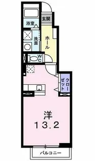 ソレイユⅡ番館【1階】の間取り