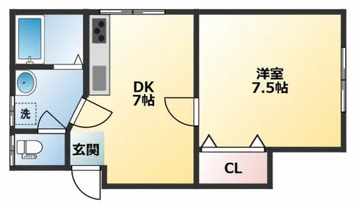 サンピアハイツⅥ【2階】の間取り