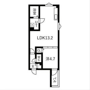 MS藤江【3階】の間取り