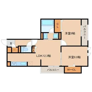 SOLEIL【3階】の間取り