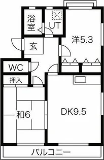 リトルアイランド【1階】の間取り
