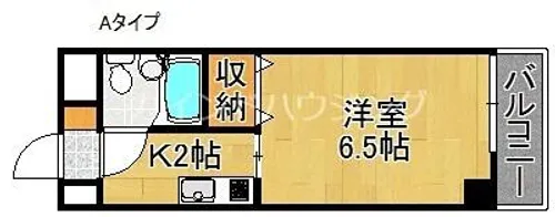 TBKビル【5階】の間取り