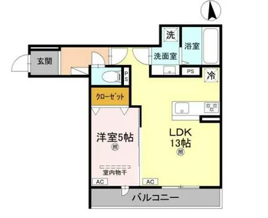 プチ ドルチェ【2階】の間取り