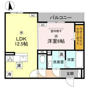 プチ ドルチェ【1階】の間取り