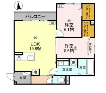プチ ドルチェ【3階】の間取り