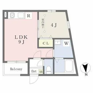 Cherim並木【3階】の間取り