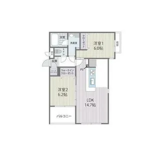 HEIRESS HIRAO【4階】の間取り