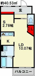 RIO CEREZO【1階】の間取り