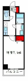 ルミエール久宝寺Ⅱ【4階】の間取り
