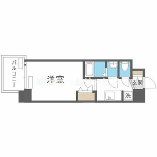 プレサンス堺筋本町センティス【5階】の間取り
