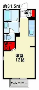 プリマ・クラッセ【2階】の間取り