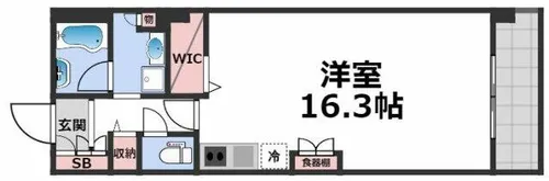 ロイヤルパークス桃坂【7階】の間取り
