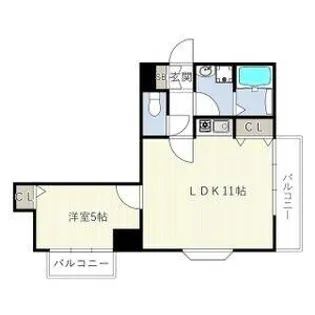 ベラビスタ柴田【3階】の間取り