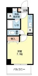 プロシード吹上【7階】の間取り