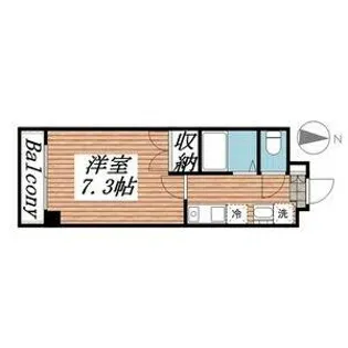 メゾン・ド・ミュゼ【4階】の間取り