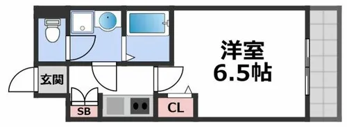 グランピア関目【3階】の間取り
