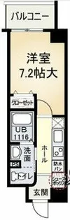 カーサヴィヴァーチェ【5階】の間取り