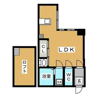 アコテパリジェンヌ【3階】の間取り