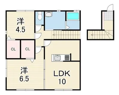 フェリオ【2階】の間取り