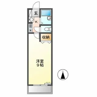 コーポカワムラ【2階】の間取り