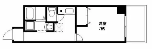 IF都島【6階】の間取り