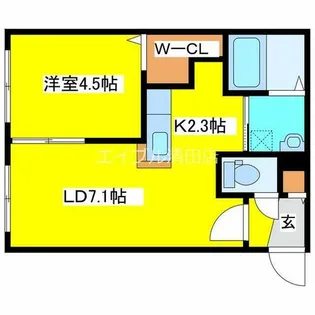 Maison de Hiro【1階】の間取り