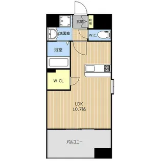 LIBTH吉塚【0804号室】の間取り