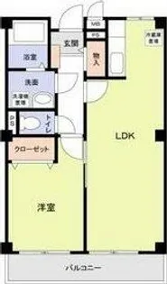 エミーユI【1階】の間取り