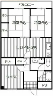 アバンティHF【2階】の間取り