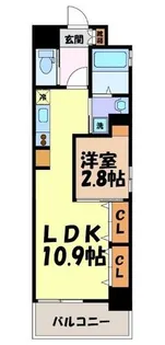 フェリス浄心【12階】の間取り