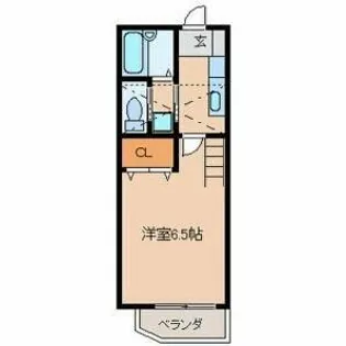 Aレガート久留米大前 A棟【1階】の間取り