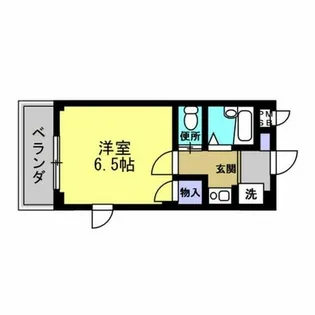 コーポ進幸A棟【A301号室】の間取り