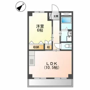 BEAM【1階】の間取り