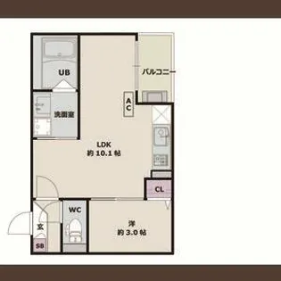 Jack koshiro 1【3階】の間取り