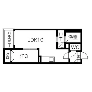 Jack miyoshiⅠ【1階】の間取り