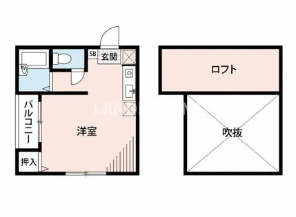 メゾンオリーブ【2階】の間取り