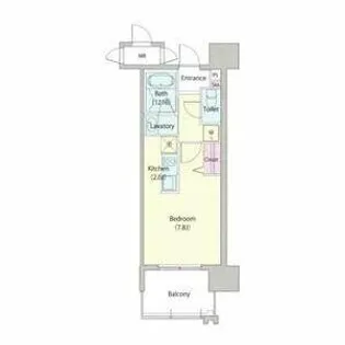 アデグランツ大須【10階】の間取り