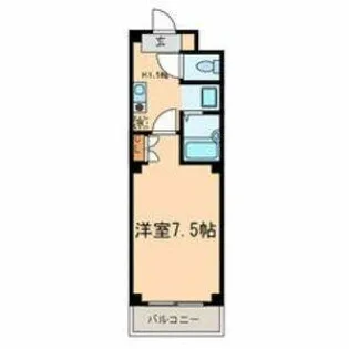 エクセレント栄光【2階】の間取り