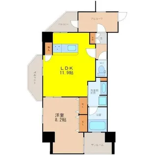 さくらHills ARAKO【9階】の間取り