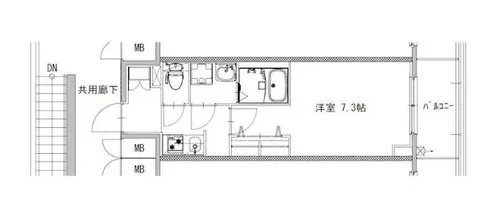 S-RESIDENCE庄内通駅前curere【2階】の間取り