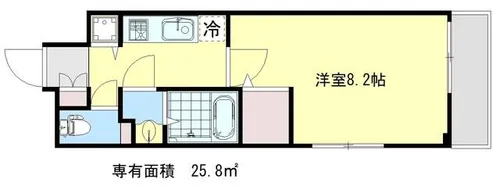 ベラジオ雅び京都洛北ガーデン【3階】の間取り