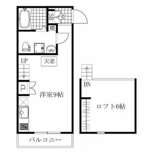 LE COCON本星崎町Ⅱ【202号室】の間取り