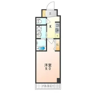 エスカーサ京都西陣【3階】の間取り
